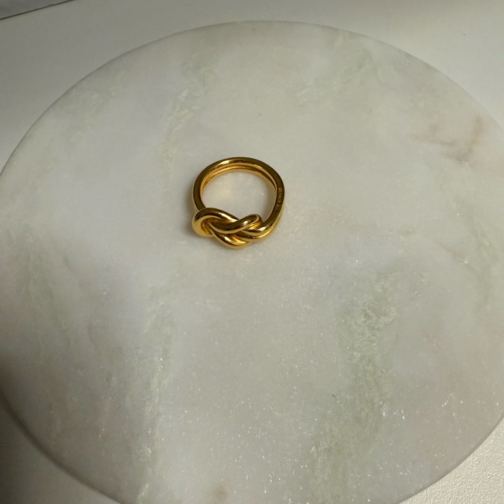 Hermes Gold Knot Ring